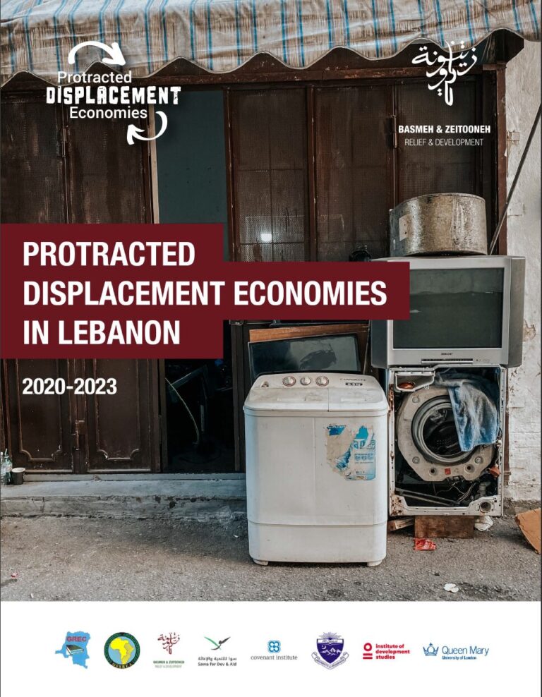 Basmeh & Zeitooneh, Relief & Development, Constructive society, refugee-led relief organization, communities, Peacebuilding, education, protection, food security and livelihood, and civil society enablement