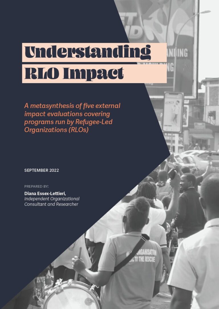 Basmeh & Zeitooneh, Relief & Development, Constructive society, refugee-led relief organization, communities, Peacebuilding, education, protection, food security and livelihood, and civil society enablement, RLO Imapct